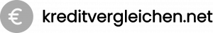 logo icon kreditvergleichen.net mit schwarzem Schriftzug